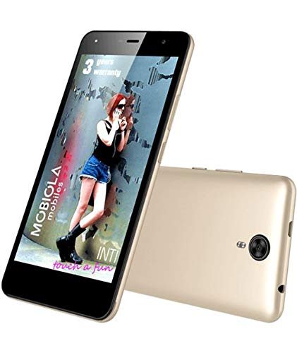 Mobiola Inti Dual SIM 4G 16GB Złota - smartfony (12,7 cm (5"), 16 GB, 13 MP, Android, 7, Złoto) Funko