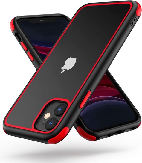 Mobnano Crystal Clear Case dla iPhone'a 11  Czarne NIKCORP