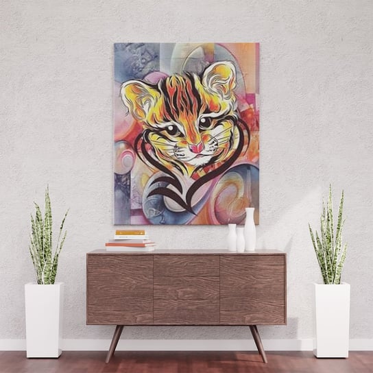 Moc tygrysa - Malowanie po numerach 50x40 cm ArtOnly