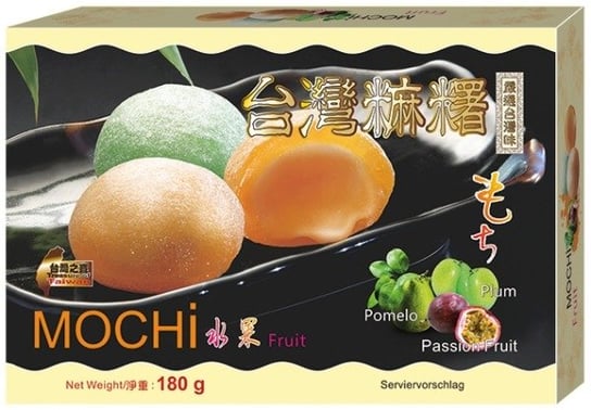 Mochi, ryżowe ciasteczka, mix owocowy 180g - AWON AWON