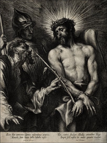 Mocking of Christ, Anthony van Dyck - plakat 20x30 / AAALOE Inna marka