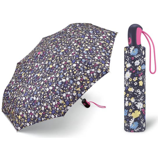Mocna automatyczna parasolka Esprit, kwiatuszki Esprit