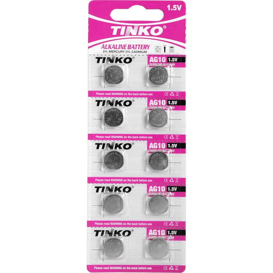 Mocne Baterie Alk. Tinko Lr44 A76 L1154 Ag13 X10 LTC