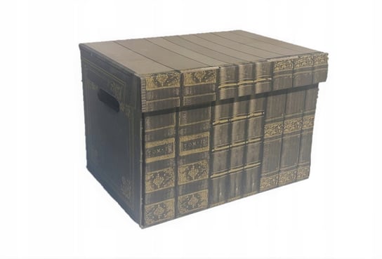 Mocne pudełko kartonowe ozdobne dekoracyjne na ubrania Stara Książka Inna marka