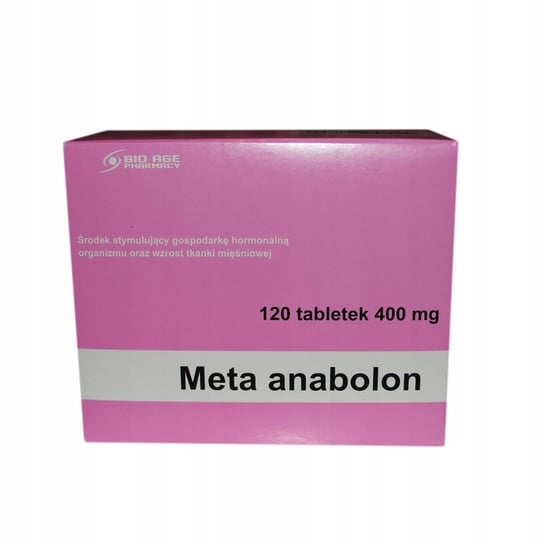 Mocny na masę mięśniową 120t Meta Anabolon 400mg Bio Age Pharmacy