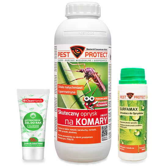 Mocny Oprysk Środek Na Komary Meszki 1L Pest Protect PEST PROTECT