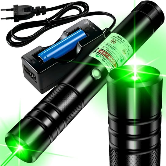 Mocny Wskaźnik Laserowy Zielony Laser Pointer Aku Inna marka