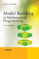 Model Building in Mathematical Programming Williams Paul H.