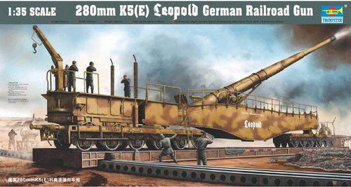 Model do sklejania 280 mm K5 E Leopold TRUMPETER