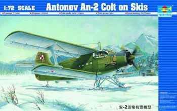 Model do sklejania Antonov An2 Colt on Skis TRUMPETER