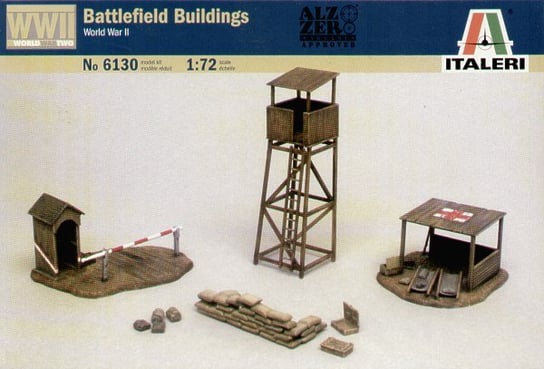 Model do sklejania Battlefield Buildings Italeri
