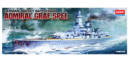 Model do sklejania Battleship Admiral Graf Spee Academy