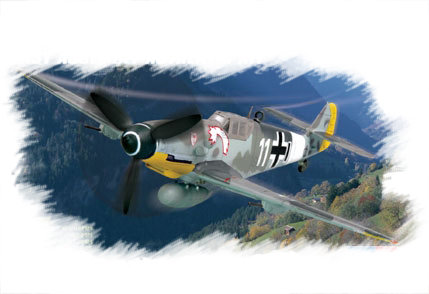 Model do sklejania Bf109 G6 early Hobby Boss