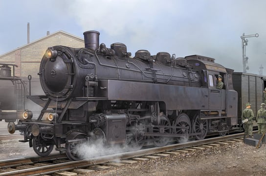 Model do sklejania BR52 German Dampflokomotive Hobby Boss