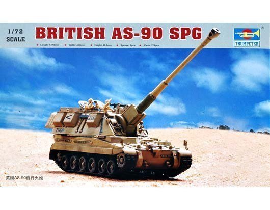 Model do sklejania British AS90 SPG British