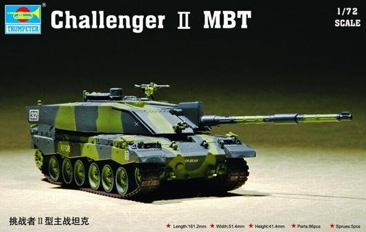 Model do sklejania Challenger II MBT TRUMPETER