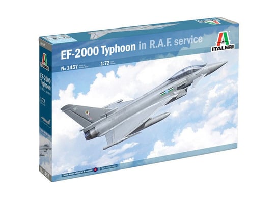 Model do sklejania EF-2000 Typhoon In R.A.F. Service 1/72 (GXP-786461) Italeri