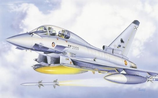 Model do sklejania EF2000 Eurofighter Twin Seater Italeri