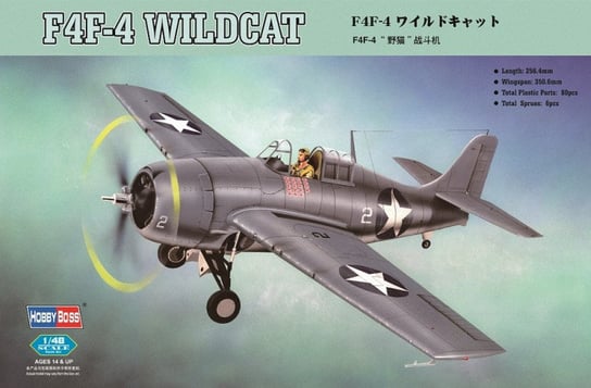 Model do sklejania F4F-4 Wildcat 1/48 Hobby Boss