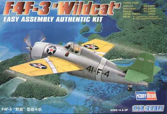 Model do sklejania F4F3 Wildcat Hobby Boss