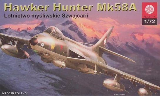 Model do sklejania Hawker Hunter Mk58A Hawker