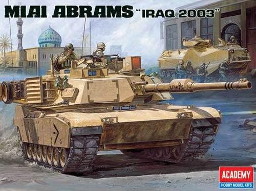Model do sklejania M1A1 Abrams "Iraq 2003" Academy