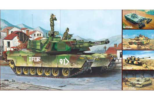 Model do sklejania M1A1A2 Abrams 5in1 TRUMPETER