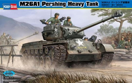 Model do sklejania M26A1 Pershing Heavy Tank Hobby Boss
