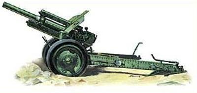 Model do sklejania M30 122mm mod.1938 Howitzer ZVEZDA