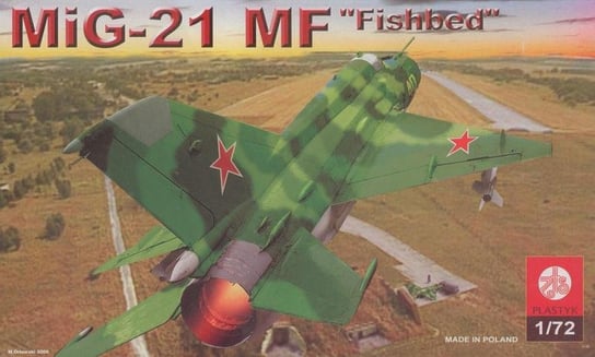 Model do sklejania MiG21 MF Fishbed Plastyk