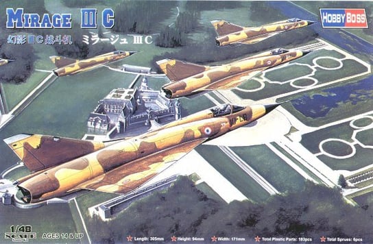 Model do sklejania Mirage III C Hobby Boss