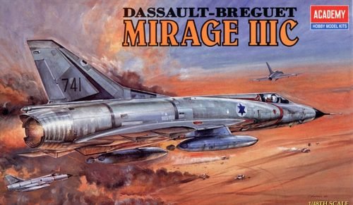 Model do sklejania Mirage IIIC Israel Academy