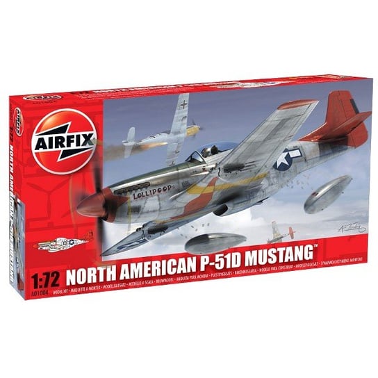 Model do sklejania North American P-51D Mustang Airfix