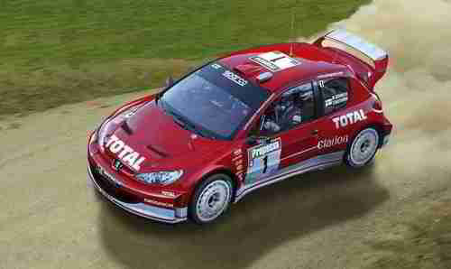 Model do sklejania Peugeot 206 WRC 2003 Peugeot