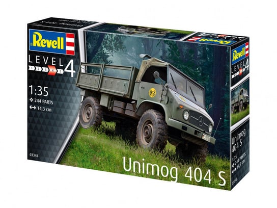 Model do sklejania Pojazd UNIMOG 404 S 1/35 Revell