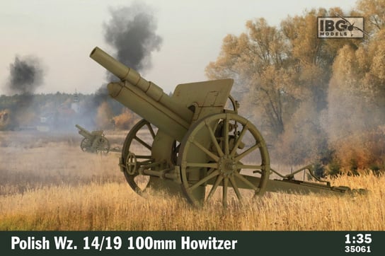Model do sklejania Polish Wz. 14/19 100 mm Howitzer IBG Models