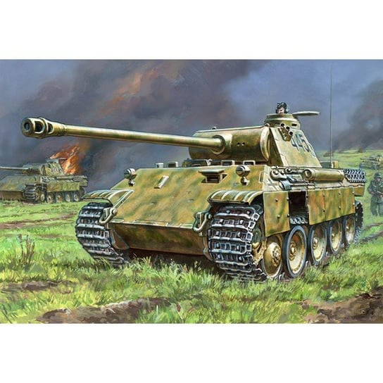 Model do sklejania Pz.Kpfw.V Panther Ausf.D ZVEZDA