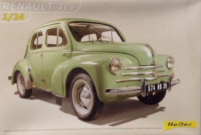Model do sklejania Renault 4CV Serie 60 Heller