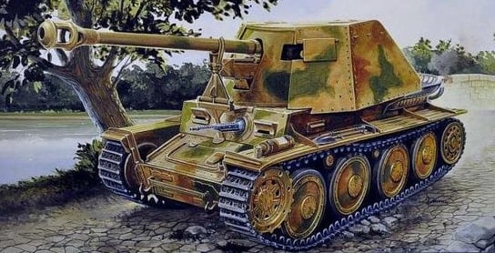 Model do sklejania Sd.Kfz.138 Panzerjager Marder Italeri