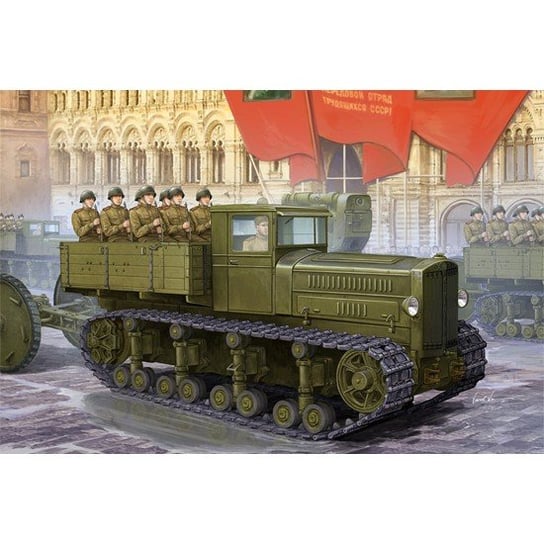 Model do sklejania Soviet Komintern Artillery TRUMPETER