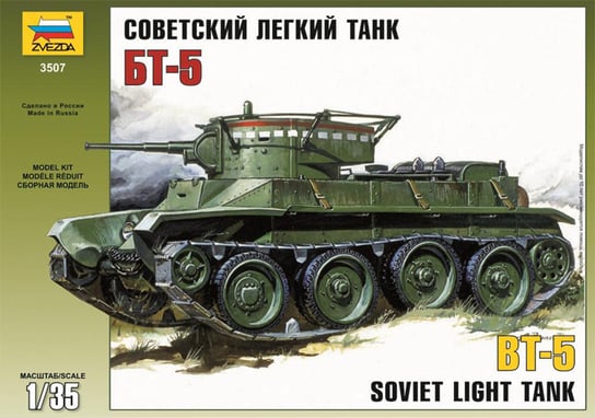 Model do sklejania Soviet Light Tank BT5 ZVEZDA
