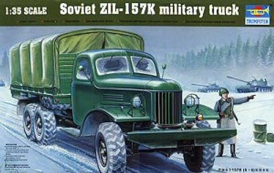 Model do sklejania Soviet Zil157K 6x6 Military TRUMPETER
