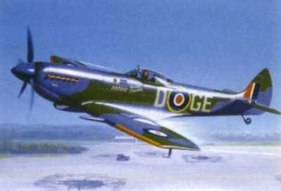 Model do sklejania Spitfire Mk XVI Heller