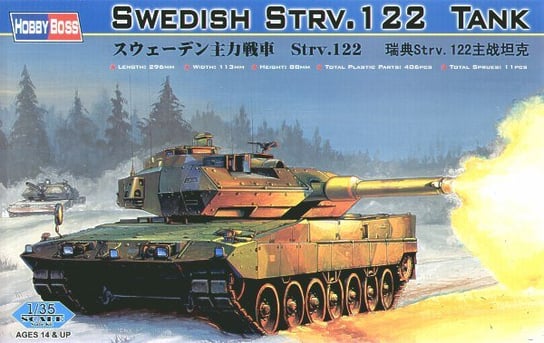 Model do sklejania Swedish Strv. 122 Tank Sweden