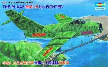 Model do sklejania The PLAAF MiG bis Fighter TRUMPETER