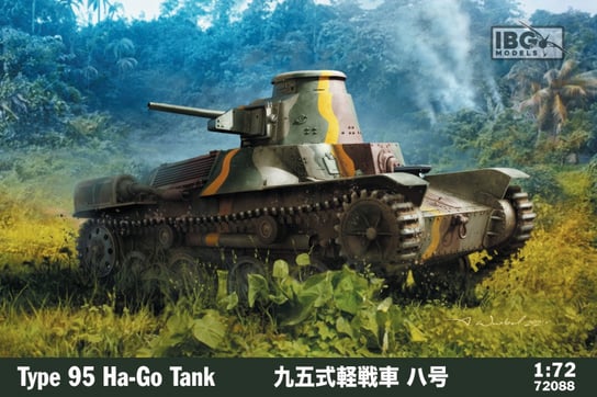 Model do sklejania Type 95 Ha-Go Japanese Light Tank IBG Models