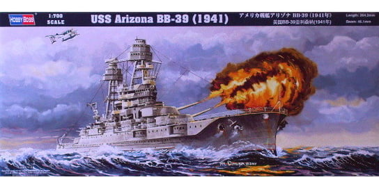 Model do sklejania USS Arizona BB39 1941 USS