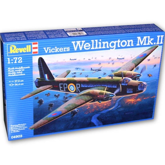 Model do sklejania Vickers Wellington MKII Vickers