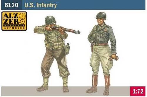 Model figurek do sklejania II WW U.S. Infantry Italeri