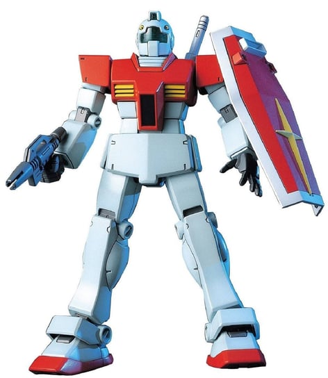 Model Figurki Gundam Hguc 1/144 Rgm-79 Gm Bandai